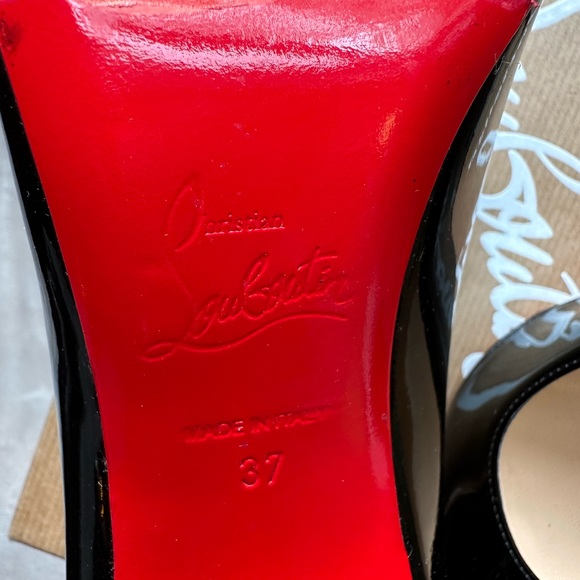 Christian Louboutin Fifi 100 Patent Calf - Picture 8 of 10